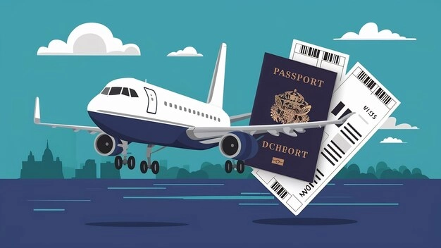 تكلفة تذكرة السفر الى امريكا